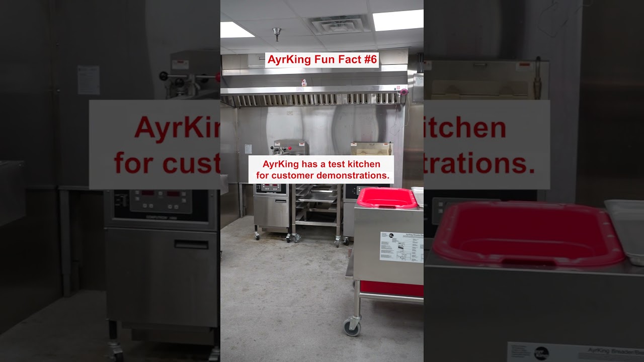 We enjoy having customers use our food preparation equipment in our test kitchen.  