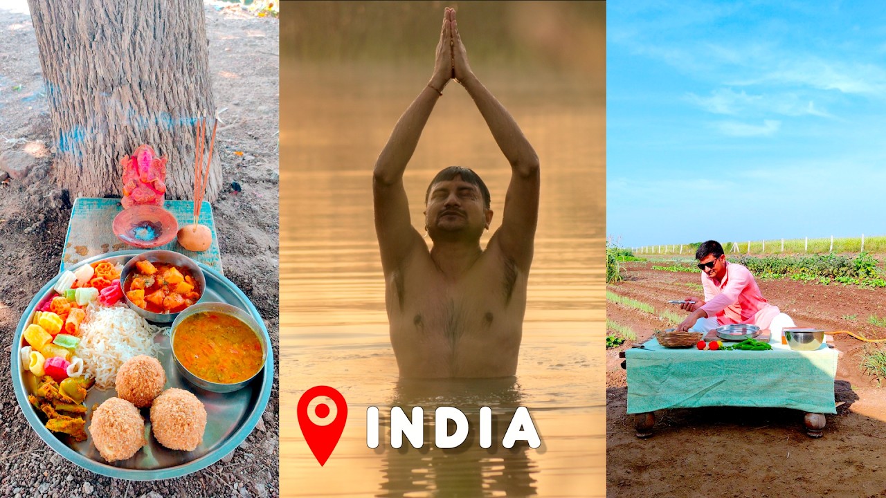 Indian Cooking Rituals | Indian Village Veg Food Recipes - YouTube