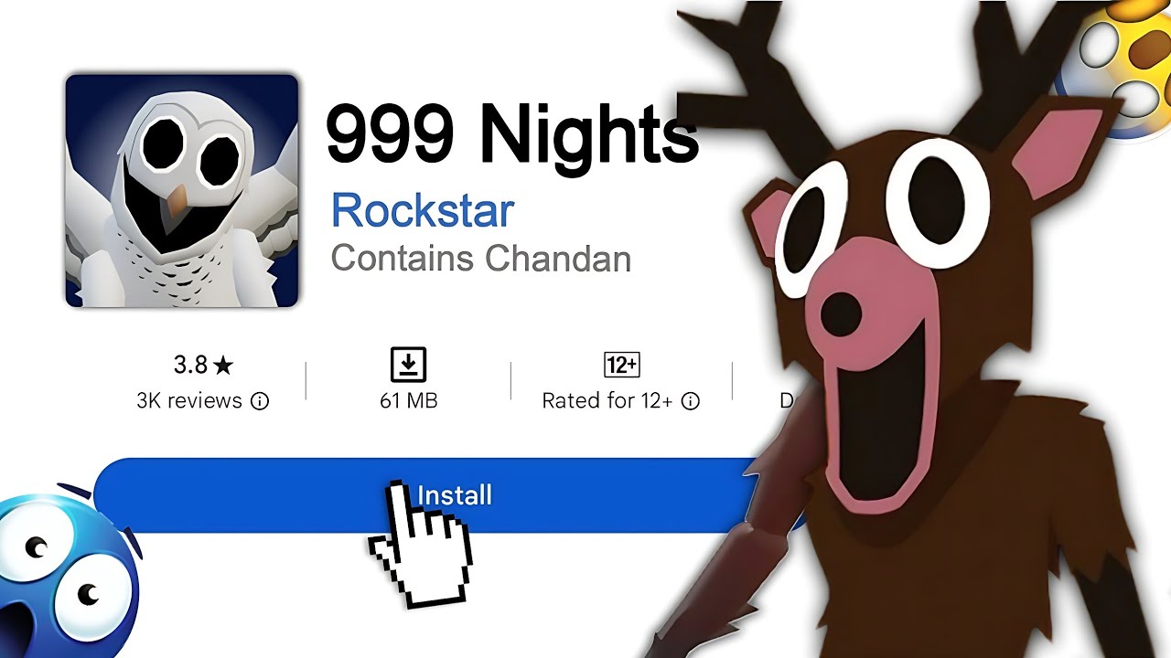 I Played "99 nights In Forest" Copy 🤩 Games On Play Store 🤯🔥