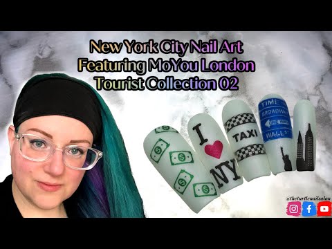 New York City Nail Art Featuring MoYou London Tourist Collection 02