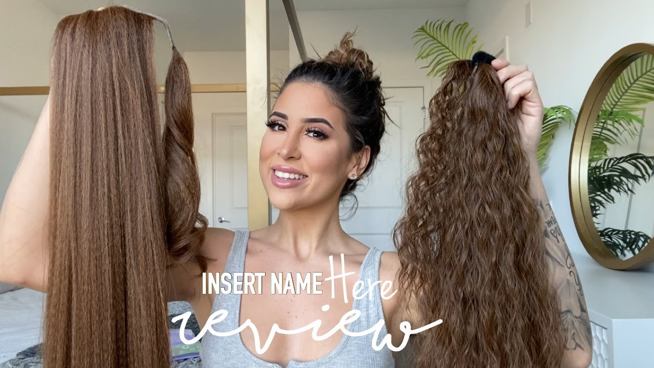 INSERT NAME HERE (INH HAIR) REVIEW | Shayla & Miya - YouTube display picture 1