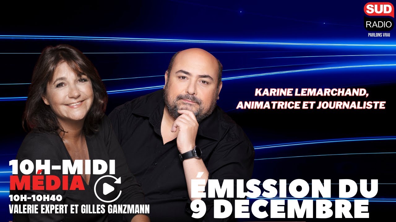 Karine Lemarchand est l'invité média du 9 décembre 2024