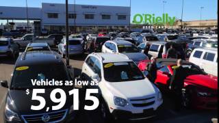 O'Reilly Used Cars New Years Resolution