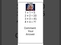 @Puzzlies | math question #shorts #youtube #viral #trending #explorepage #mathpuzzles #quiz #iq