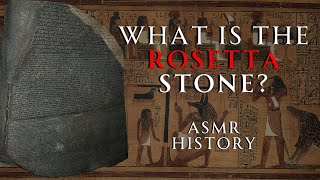 All About The Rosetta Stone  Ancient Egyptian History  Asmr History Learning
