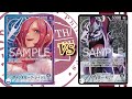 One Piece Card Game MADCAP Blue Purple Reiju vs Black Moria [OP06]