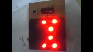 LED Control using MSP430G2553
