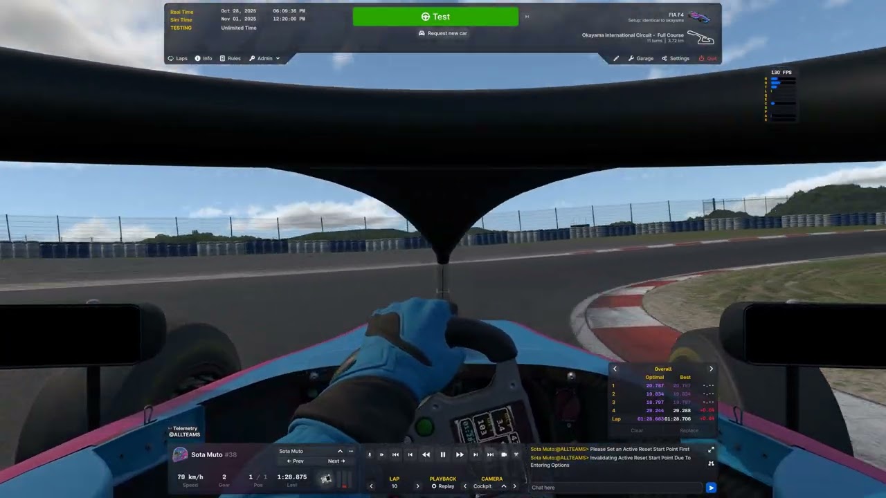 iRacing 25S4 FIAF4 Okayama