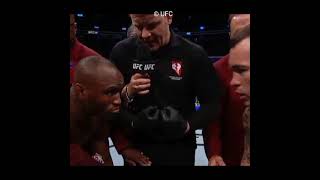 Kamaru Usman Vs Colby Covington Face Off In The Octagon
