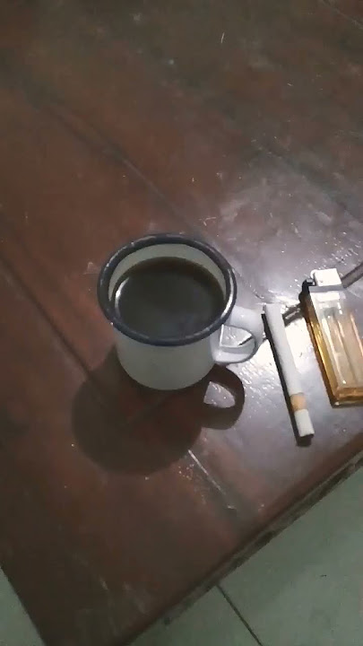kopi cangkir jadul #kopiireng #kopihitam #cangkirjadul