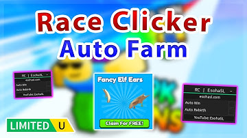 [LIMITED UGC] Race Clicker | Fast Auto Win / Rebirth Script