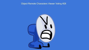Object Remote Characters Viewer Voting Episode 26