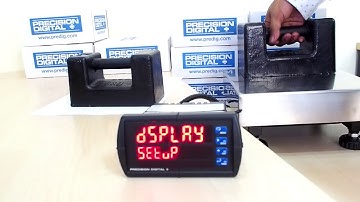 Precision Digital PD6100(1).วิธีการ Calibrate น้ำหนัก การกำหนดการแสดงผล และฟังก์ชั่นเช็ค Load Cell