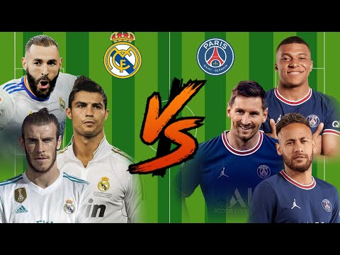 Bale-Benzema-Ronaldo vs Messi-Neymar-Mbappe💪(BBC vs MNM)