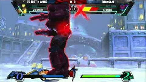 Toryuken - uMVC 3 - Top 16 to Top 8 - EG Justin Wong vs Nickcam