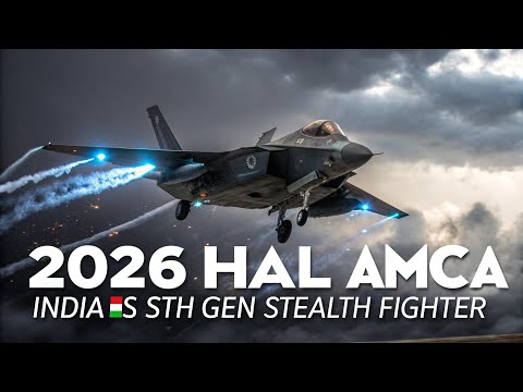2026 HAL AMCA 🔥 India’s INVISIBLE Fighter Jet | More Powerful than F-35?