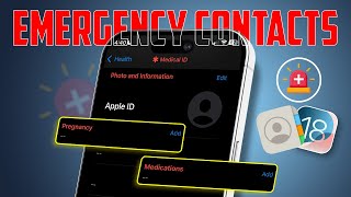 How to Add Contacts Numbers to Emergency Contacts on iPhone After iOS 18 Update
