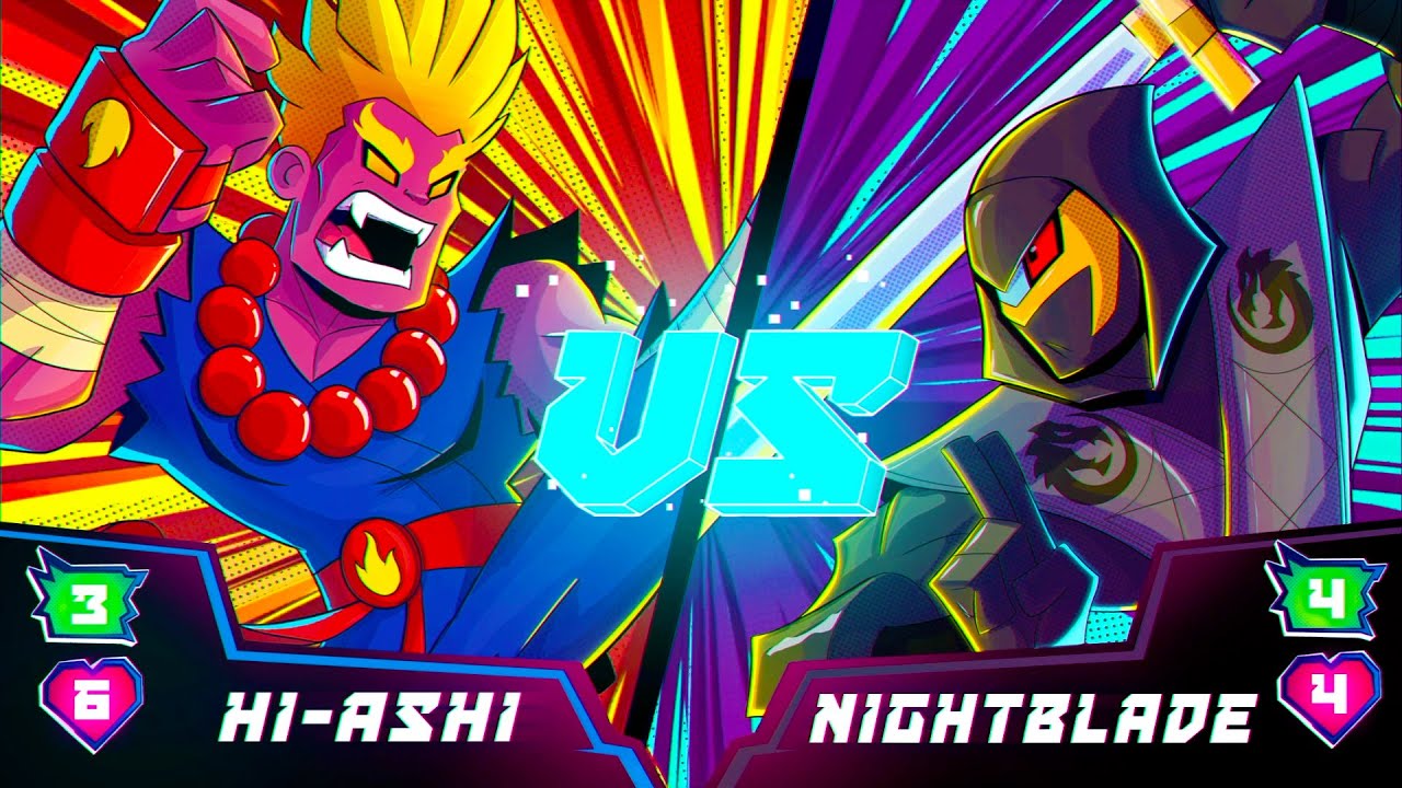 Hi-Ashi Wins Against Nightblade! | AKEDO: Ultimate Arcade Warriors 