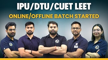 LEET Preparation | LEET Preparation | B.Tech After Diploma | IPU LEET |DTU LEET |CUET LEET 2025 |