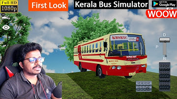 First Look Kerala Bus Simulator Mobile Game in Telugu