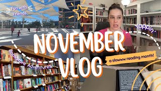 November Reading Vlog || i barely finish anything
OPEN MEEEEEEE
#readingvlog #booktube #booktubesff
intro 0:00 - 5:41
cats, workout, bookstores 5:42 - 7:09
stressed morning & reading check-in 7:10 - 14:53
dog walk & new album 14:54 - 15:12
dnf vibes and reading check-in 15:13 - 20:39
yap about weird author behavior 20:40 - 28:49
hail in arizona, workout, kitty cuddle 28:50 - 29:15
another dnf, finished a book, more books 29:16 - 36:08
pets, friends, CHRISTMAS DECOR, photos, nails 36:09 - 38:19
reading check-in 38:20 - 41:15
pets, friendsgiving adventures 41:16 - 41:52
reading check-in and small haul 41:53 - 46:46
non-reading check-in 46:47 - 49:09
ice skating & kitty cuddles again 49:10 - 50:08
final check-in 50:09 - 56:05
VISIT THE LINKTREE ( https://linktr.ee/jashana ) FOR:
*affiliate links
*my social media links
*favorite charities/orgs
*book wishlists
LibroFM referral link: https://libro.fm/referral?rf_code=lfm397053
Amazon Influencer Storefront: https://www.amazon.com/shop/jashana
CREDIT:
*Outro b-roll cloud footage: http://www.beachfrontbroll.com/2013/07/BrightSkyandClouds.html
*Music:
► Music by: LAKEY INSPIRED
Music by Calming Lines - Single Love Bombed - https://thmatc.co/?l=BF471912
Music by Andres Jacque - Elemental Movement - https://thmatc.co/?l=ED8282F0
Music by ThePlanBeats - Daydream - https://thmatc.co/?l=147E3EDC
Music by Chilly Kitty - lake lullaby - https://thmatc.co/?l=F0DAC7D5
Music by Lofi Arabi - Thats Nice - https://thmatc.co/?l=7047C426
Music by Aixie - Sunrise - https://thmatc.co/?l=0EC491D2 November Reading Vlog || i barely finish anything