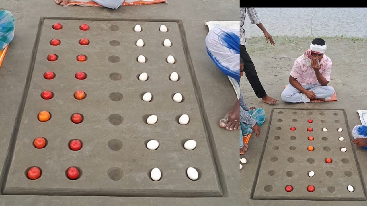 Village game Vegetable bead | Challenge vegetable ground game | 