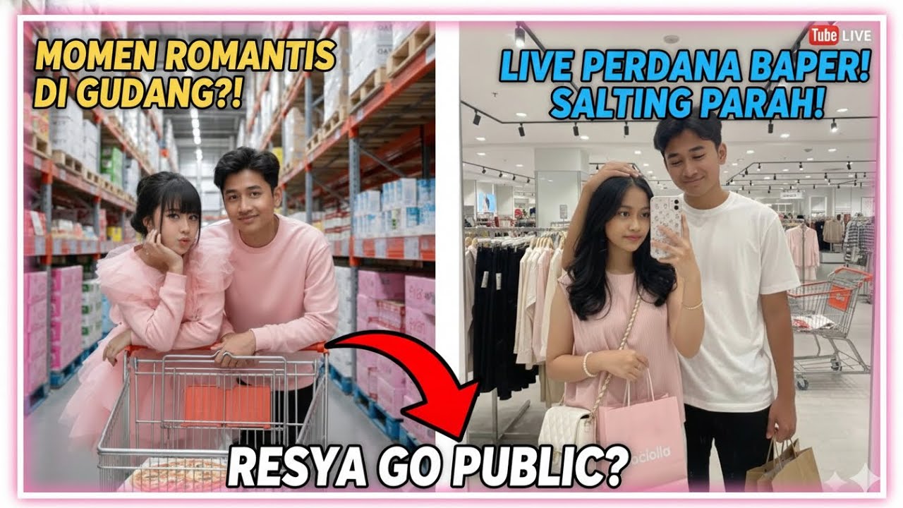 LIVE PERDANA! Redi & Tasya DA7 Malu-Malu Kucing, Netizen: Fix Ini Sih RESYA Berlayar! 😍