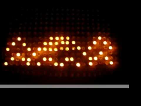 Candles animation (stop motion)
