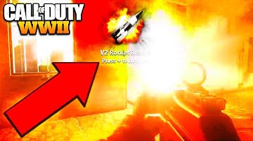 MY FIRST V2 ROCKET GAMEPLAY WITH THE VICIOUS MEDAL (COD WWII V2 ROCKET)