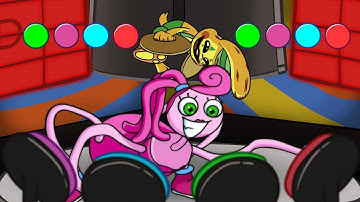 FNF Character Test | Gameplay VS Minecraft Animation | Bunzo Bunny Poppy Playtime Chapter 2 | mommy