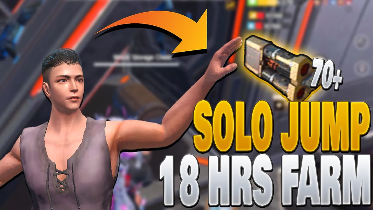 SOLO JUMP SERVER PART 2 I FARMED 18 HRS TO RAID THIS FULL TITANIUM BASE  LAST ISLAND OF SURVIVAL
