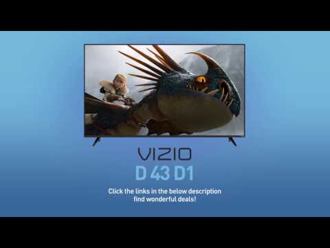 All-New 2016 VIZIO D43-D1 D-Series 43” Class Full‑Array LED Smart TV  // Full Specs Review  #VIZIO