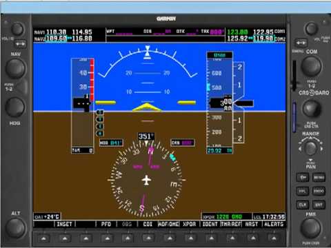 Mindstar Aviation G1000 - Video 3: The PFD (Part B) - YouTube