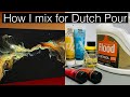 (126)Mixing for Dutch Pour/Fluid Art/Abstract Acrylic Pouring/Acrylic Painting/Fluid Art Painting