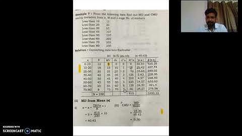 B.Com Sem 2 - Statistics and Business Mathematics - Lecture 12