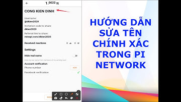 Hướng Dẫn Chi Tiết Đổi Tên Thật & Email Trong Pi Network Để KYC