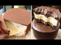 Yummy Milk Cream Chocolate Cake Recipe | Satisfying Melted Chocolate Cake Tutorial