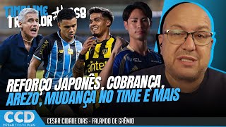 Timeline Tricolor Japonês No Grêmio Viery E Mec Cobrança Arezo E Mudança No Time