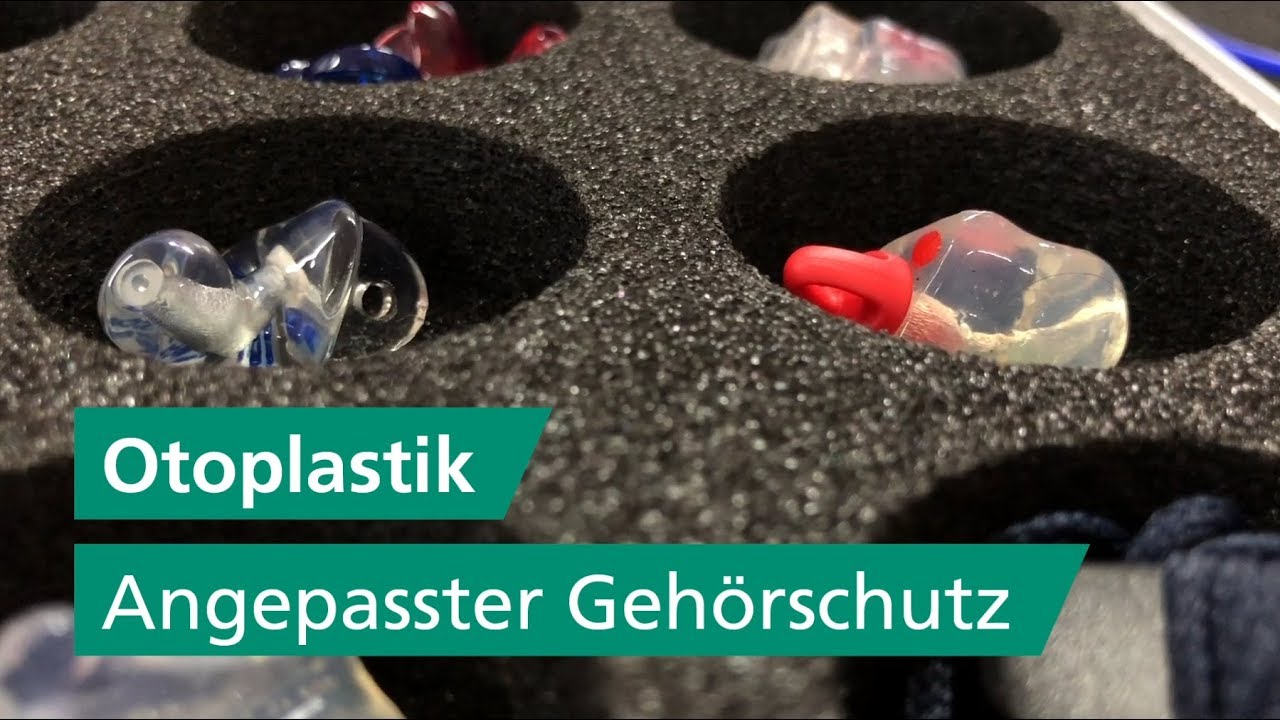 New BRW - Otoplastik - Angepasster Gehörschutz - Hands-on-Video (Deutsch)
