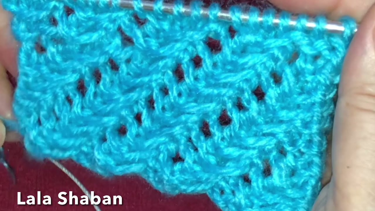 تريكو غرزة  الاجور الخط المائل