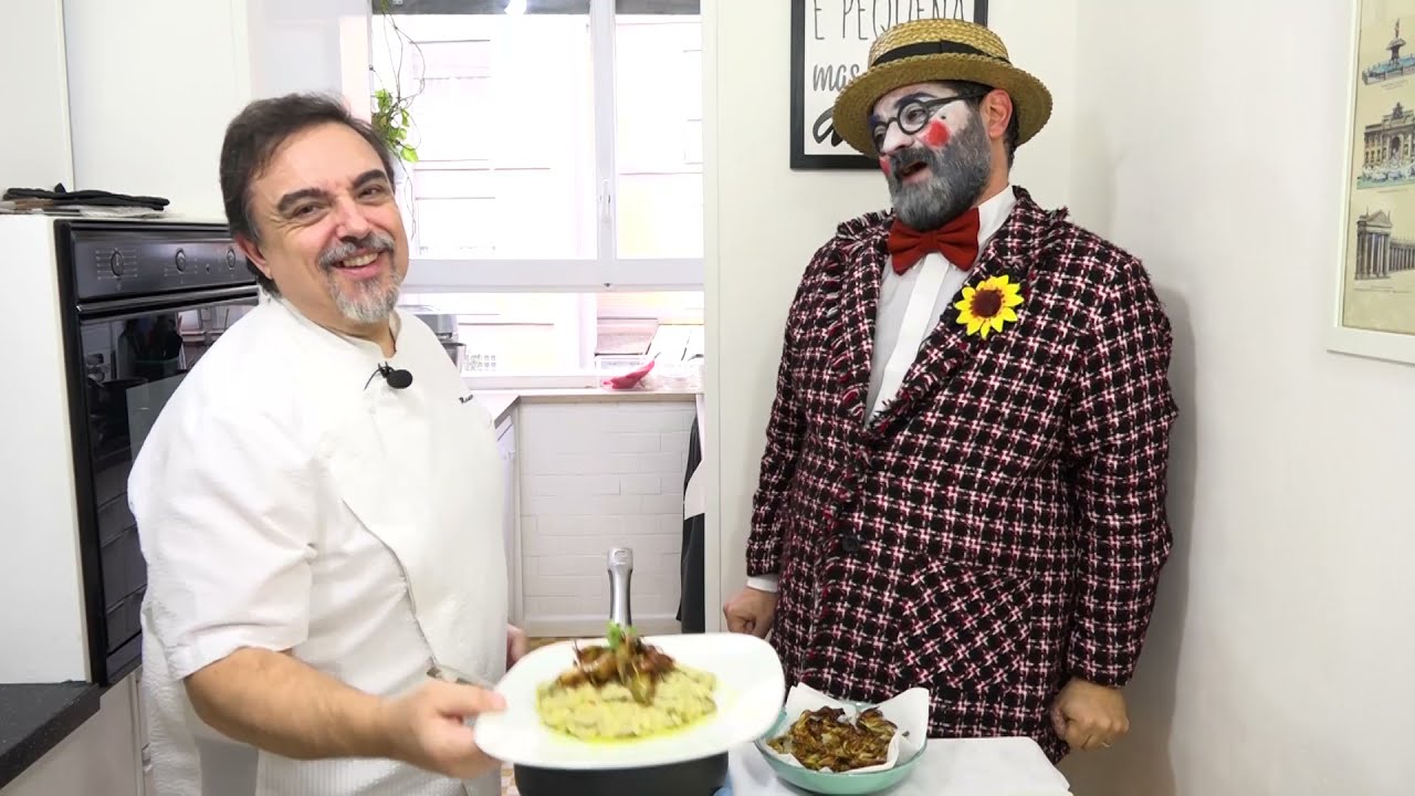 Risotto al Doppio Carciofo