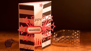 New Technique - Partial Die Cutting on an Exploding Gatefold Card by Hedgehog Hollow Ink