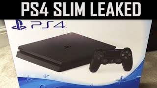 PS4 Slim Leaked Images - PlayStation Neo Announcement Coming