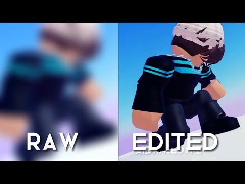 Raw vs Edited Footage