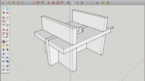 Using the tape measure tool in Sketchup