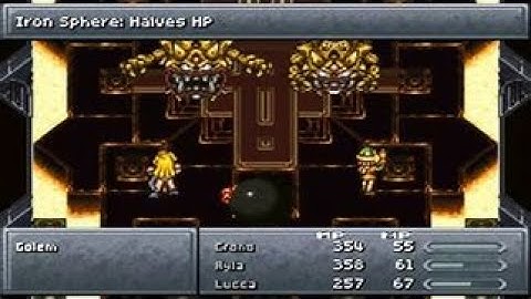 Chrono Trigger Boss #21 Golem Twins