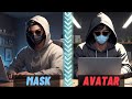 How to create a viral faceless talking avatar like 10x income  ai animated mask avatar