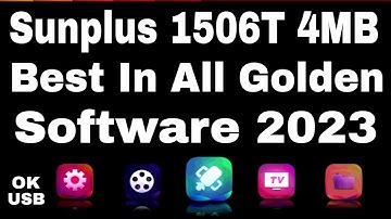 Sunplus 1506T All In One Golden Software Updates for Clan 8007 and Wezone 8009 Set Top Box, 1506T
