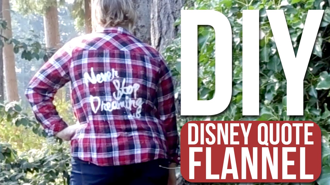 disney flannel shirt