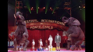 Wendell Huber - elephants - XXIX Festival du Cirque de Monte Carlo 2005
